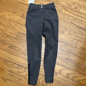 Dover Saddlery charcoal Grey Riding pants. Size 22